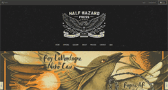 Desktop Screenshot of halfhazardpress.com
